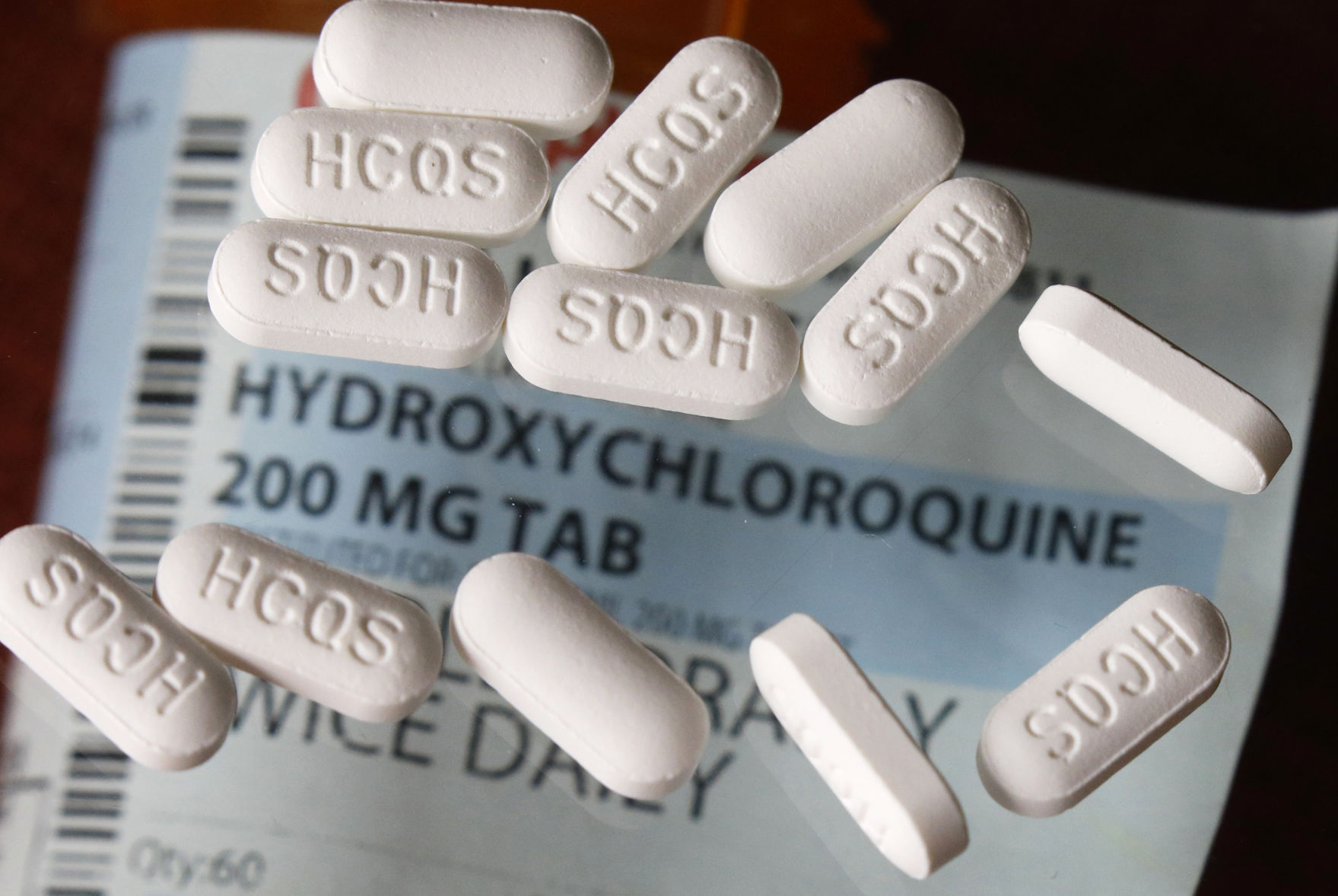 Virus Outbreak Trump Drug